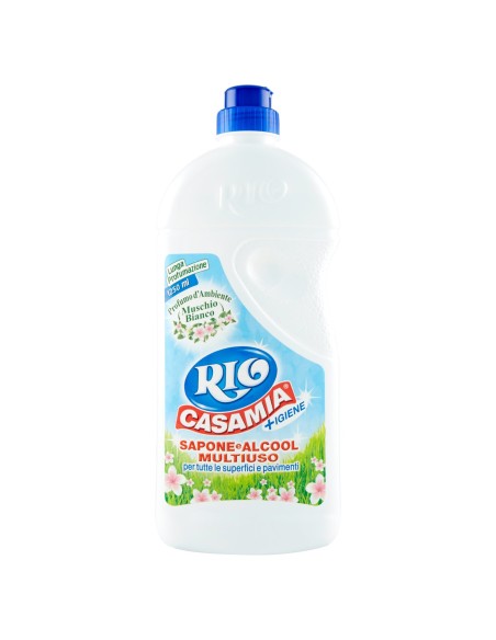 rio casamia 1250ml muschio bianco - supefici e pavimenti sapone e alcool: tuttocasashop.live: pulizia e cura della casa