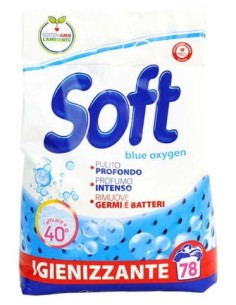 soft detersivo lavatrice in polvere busta 78 misurini 3.9kg - classico: tuttocasashop.live: prodotti per bucato e tessuti