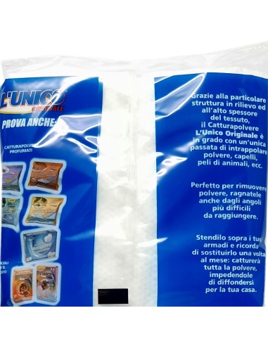 l'unico panno catturapolvere 60x35 10pz - attira e trattiene la polvere: tuttocasashop.live: pulizia e cura della casa