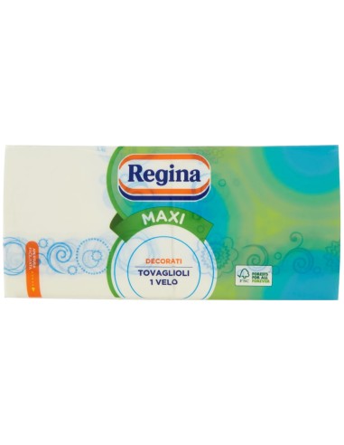 regina maxi 250 tovaglioli - 1 velo - 29x33cm - decorati: tuttocasashop.live: carta & monouso