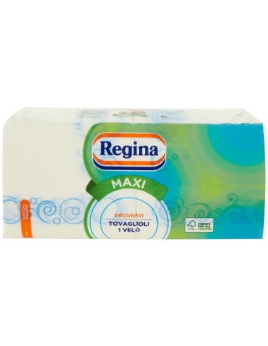 regina maxi 250 tovaglioli - 1 velo - 29x33cm - decorati: tuttocasashop.live: carta & monouso