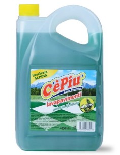 ce' piu' detersivo lavapavimenti profumato - 4 litri - verde - pino: tuttocasashop.live: pulizia e cura della casa