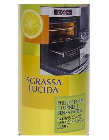 strabilia puliforn - 300ml - al limone - sgrassa e lucida forni e fornelli: tuttocasashop.live: pulizia e cura della casa