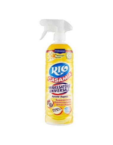 rio detergente sgrassatore spray - 750ml - marsiglia e agrumi: tuttocasashop.live: pulizia e cura della casa