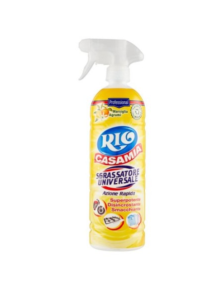 rio detergente sgrassatore spray - 750ml - marsiglia e agrumi: tuttocasashop.live: pulizia e cura della casa