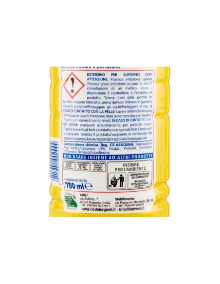 rio detergente sgrassatore spray - 750ml - marsiglia e agrumi: tuttocasashop.live: pulizia e cura della casa