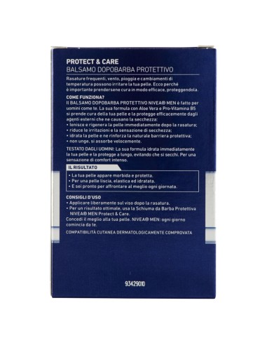nivea for men after shave 100ml - protettivo - balsamo dopobarba: tuttocasashop.live: igiene e cura della persona