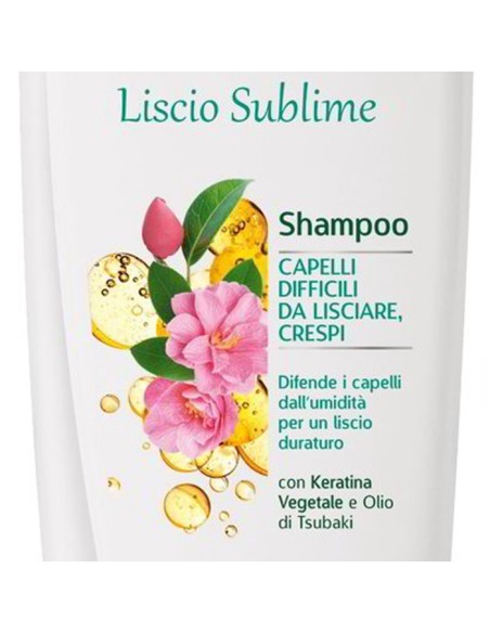 vidal shampoo 250ml - liscio sublime - keratina vegetale e olio di tsubaki: tuttocasashop.live: igiene e cura della persona