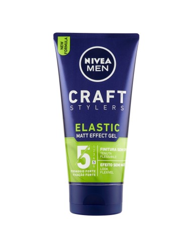 nivea hair gel per capelli tubo 150ml - n.5 - elastic matt effect flessibile: tuttocasashop.live: igiene e cura della persona