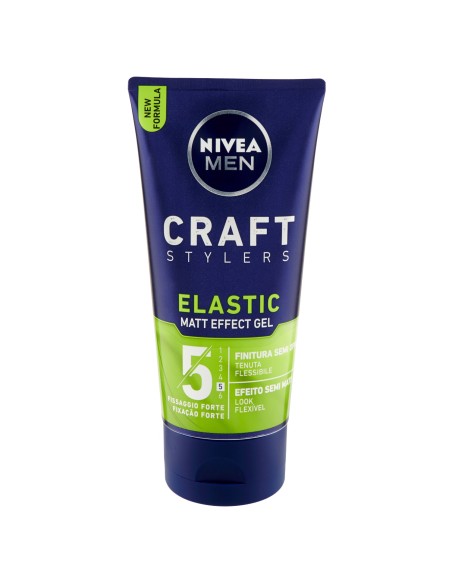 nivea hair gel per capelli tubo 150ml - n.5 - elastic matt effect flessibile: tuttocasashop.live: igiene e cura della persona