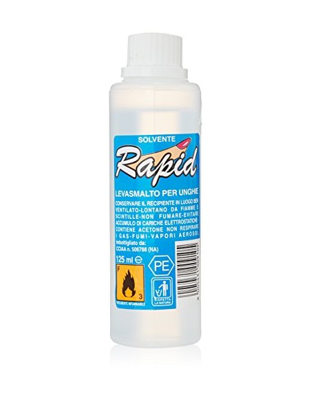 rapid solvente levasmalto per smalto unghie 125ml: tuttocasashop.live: igiene e cura della persona