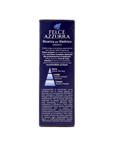 felce azzurra aria di casa ricarica per diffusore elettrico - classic: tuttocasashop.live: pulizia e cura della casa