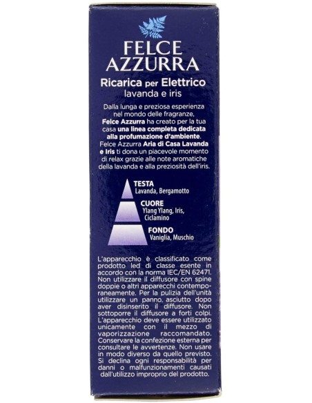 felce azzurra aria di casa ricarica per diffusore elettrico - lavanda: tuttocasashop.live: pulizia e cura della casa