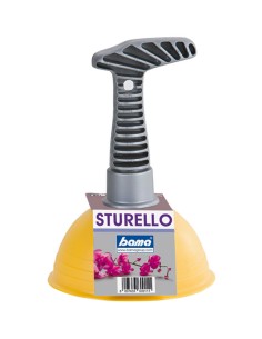 bama sturello - ventosa sturalavandino impugnatura ergonomica - colori ass.: tuttocasashop.live: pulizia e cura della casa