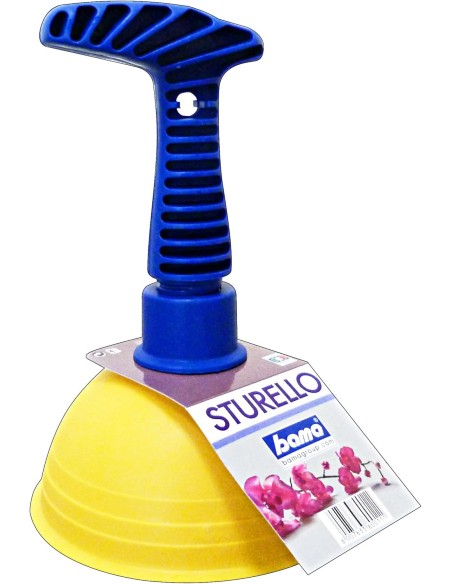 bama sturello - ventosa sturalavandino impugnatura ergonomica - colori ass.: tuttocasashop.live: pulizia e cura della casa