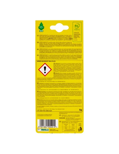 arbre magique alberello deodorante per auto - 1 pezzo - mela verde: tuttocasashop.live: pulizia e cura della casa