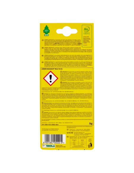 arbre magique alberello deodorante per auto - 1 pezzo - mela verde: tuttocasashop.live: pulizia e cura della casa