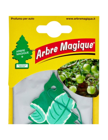 arbre magique alberello deodorante per auto - 1 pezzo - mela verde: tuttocasashop.live: pulizia e cura della casa