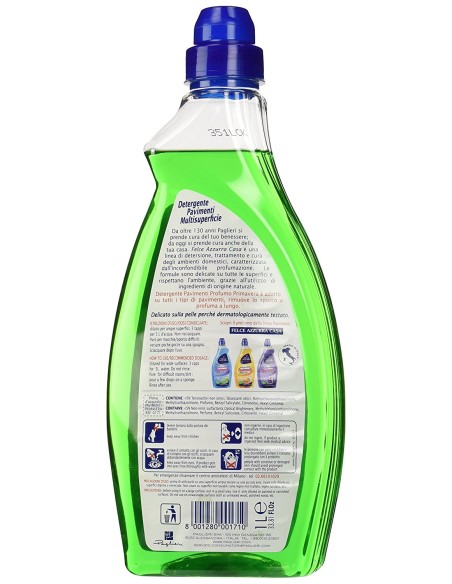 felce azzurra detergente lavapavimenti - 1 litro - primavera: tuttocasashop.live: pulizia e cura della casa