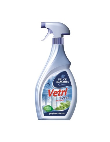 felce azzurra detergente per vetri e cristalli spray - 750ml: tuttocasashop.live: pulizia e cura della casa