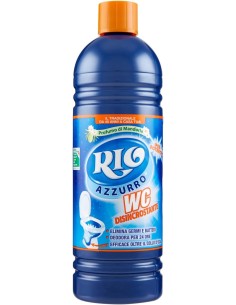 rio azzurro wc - 750ml - detergente disincrostante per water e sanitari: tuttocasashop.live: pulizia e cura della casa