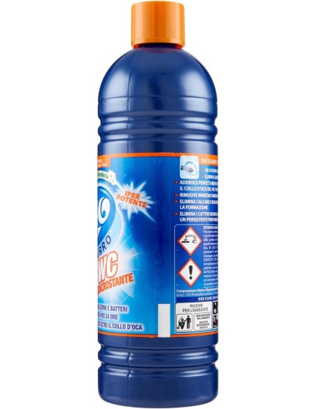 rio azzurro wc - 750ml - detergente disincrostante per water e sanitari: tuttocasashop.live: pulizia e cura della casa