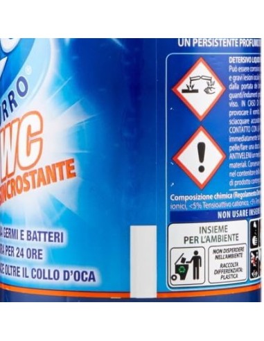 rio azzurro wc - 750ml - detergente disincrostante per water e sanitari: tuttocasashop.live: pulizia e cura della casa