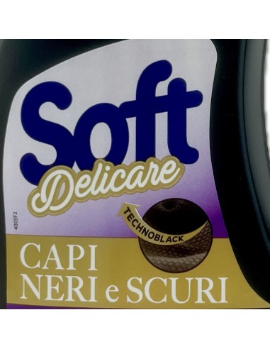 soft detersivo liquido per capi delicati 1 litro - 16 lavaggi - capi scuri: tuttocasashop.live: prodotti per bucato e tessuti