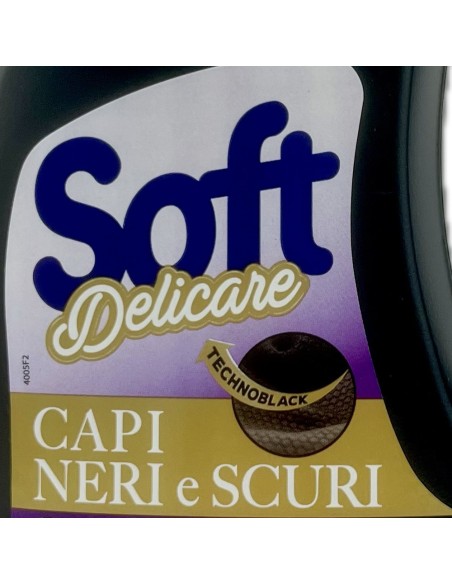soft detersivo liquido per capi delicati 1 litro - 16 lavaggi - capi scuri: tuttocasashop.live: prodotti per bucato e tessuti