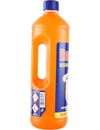 rapida disgorgante liquido - 1 litro - stura e libera scarichi da ingorghi: tuttocasashop.live: pulizia e cura della casa