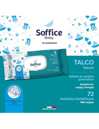 soffice salviettine imbevute - 72 pezzi - apertura pop-up - classiche: tuttocasashop.live: igiene e cura della persona