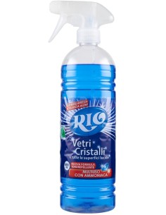 rio detergente vetri cristalli e tutte le superfici lucide - spray 800ml: tuttocasashop.live: pulizia e cura della casa