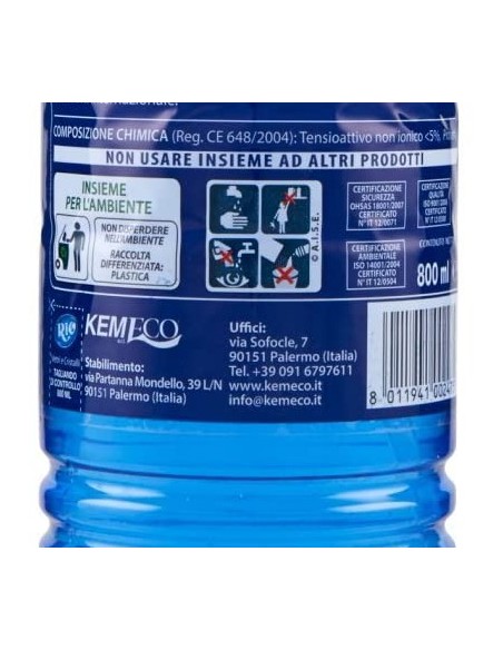 rio detergente vetri cristalli e tutte le superfici lucide - spray 800ml: tuttocasashop.live: pulizia e cura della casa