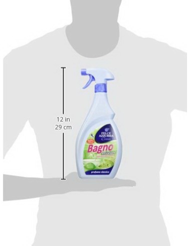 felce azzurra detergente spray bagno - 750ml - con anticalcare: tuttocasashop.live: pulizia e cura della casa