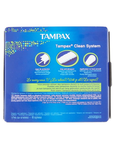tampax blue box assorbenti igienici interni - 20 pezzi - formato super: tuttocasashop.live: igiene e cura della persona