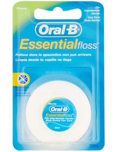 oral-b essential floss filo - filo interdentale cerato - 50 metri: tuttocasashop.live: igiene e cura della persona