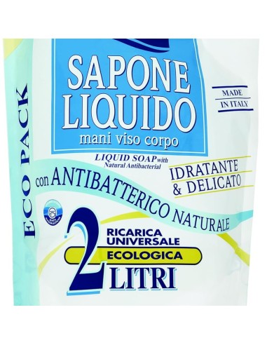 mil mil sapone liquido - ecoricarica - 2 litri - classico: tuttocasashop.live: igiene e cura della persona