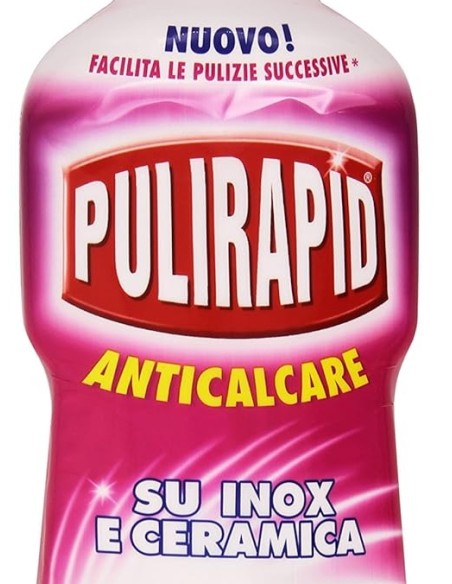 pulirapid detergente anticalcare liquido - 750ml - aceto: tuttocasashop.live: pulizia e cura della casa