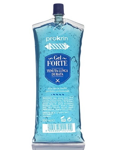 prokrin gel per capelli 500ml - fissaggio forte - lunga durata: tuttocasashop.live: igiene e cura della persona