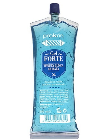 prokrin gel per capelli 500ml - fissaggio forte - lunga durata: tuttocasashop.live: igiene e cura della persona