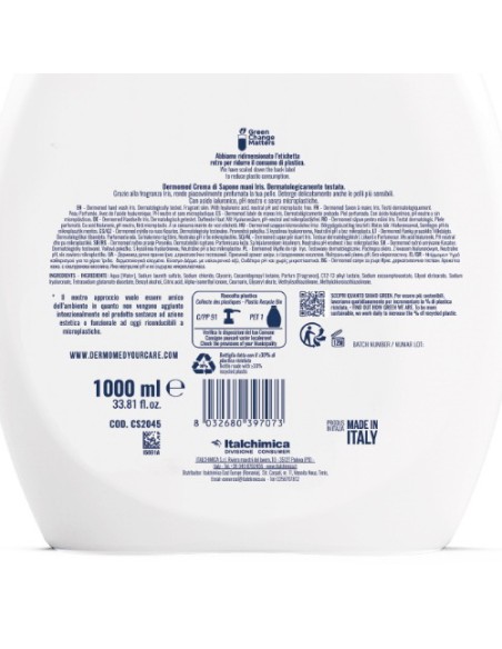 dermomed sapone liquido 1 litro - con erogatore - iris: tuttocasashop.live: igiene e cura della persona