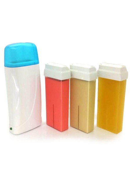 easy roller scaldacera elettrico per cartucce a rullo cera depilatoria 100ml: tuttocasashop.live: igiene e cura della persona