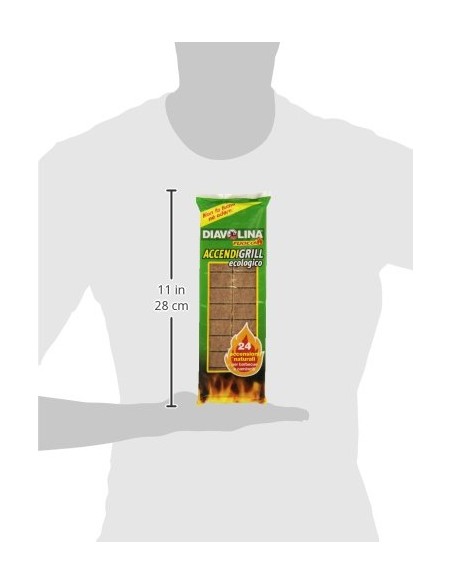 diavoline tavolette accendifuoco ecologico tabs 24pz: tuttocasashop.live: altro - bazar