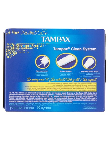 tampax blue box assorbenti igienici interni - 20 pezzi - formato regular: tuttocasashop.live: igiene e cura della persona