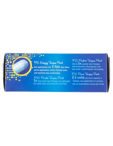 tampax blue box assorbenti igienici interni - 20 pezzi - formato regular: tuttocasashop.live: igiene e cura della persona