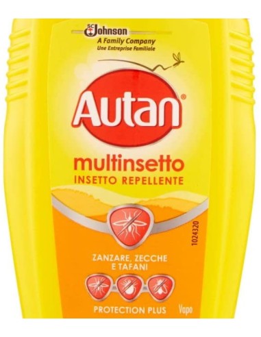 autan insetto repellente vapo 100ml - multinsetto - protection plus: tuttocasashop.live: igiene e cura della persona