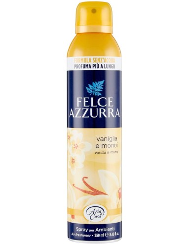 felce azzurra aria di casa deodorante - spray 250ml - vaniglia e monoi: tuttocasashop.live: pulizia e cura della casa
