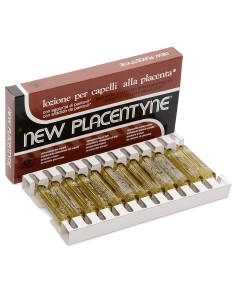 new placentyne lozione capelli rinforzante alla placenta - 12 fiale da 10ml: tuttocasashop.live: igiene e cura della persona