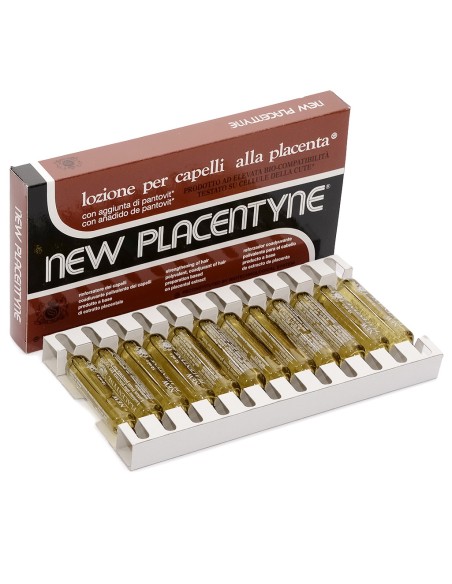 new placentyne lozione capelli rinforzante alla placenta - 12 fiale da 10ml: tuttocasashop.live: igiene e cura della persona