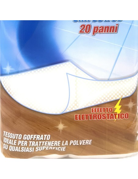 l'unico panno catturapolvere - 30 x 50 cm - 20 pezzi - compatibile swiffer: tuttocasashop.live: pulizia e cura della casa